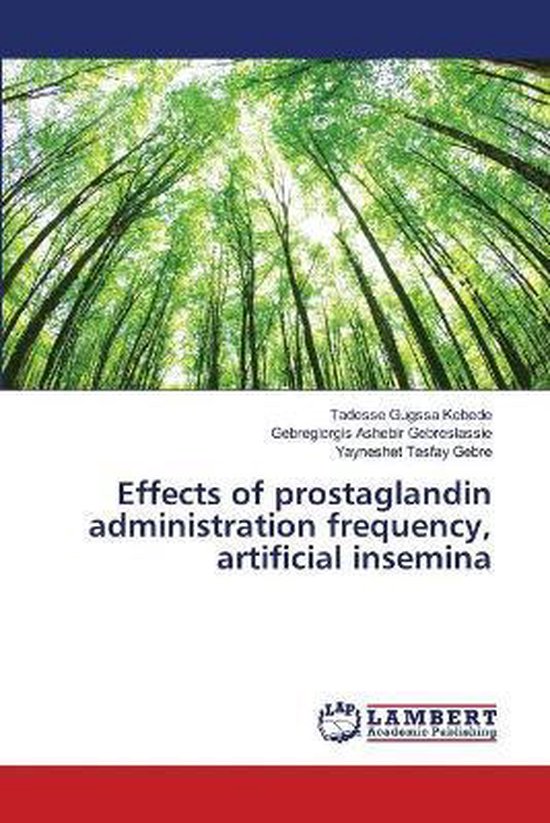 Effects of prostaglandin administration frequency, artificia ... - cover