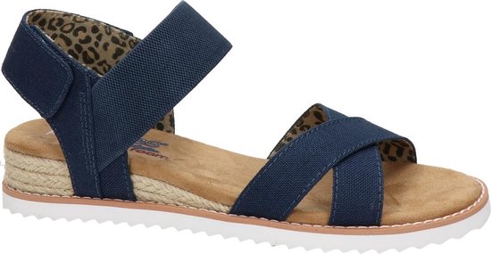 Skechers Desert Kiss - Secret Picnic Dames Sandalen - Navy - Maat 38 |  bol.com