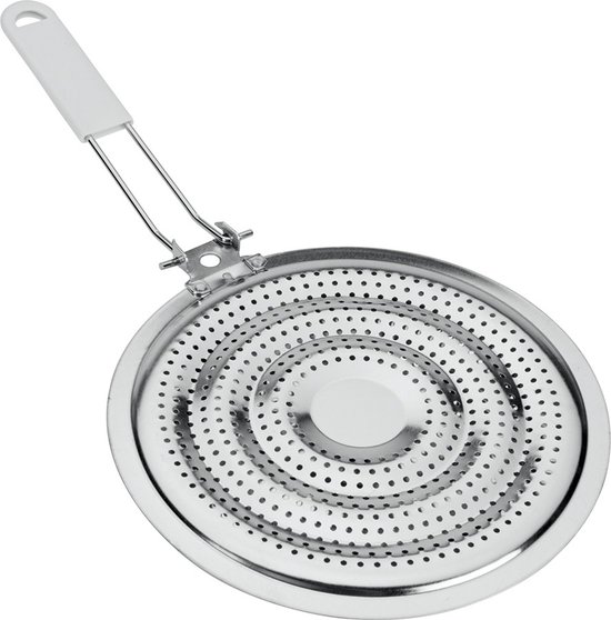 Répartiteur de flamme - Plaque mijoteuse - Diamètre 21 cm - Poignée