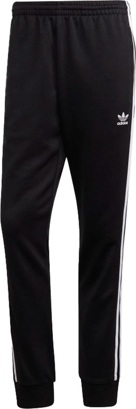 Donkerblauwe en witte Tiro 19 trainingsbroeken voor heren | adidas Belgie