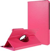 360 Rotating Book Case - Geschikt voor Lenovo Tab P11 / P11 Plus Hoesje - Roze