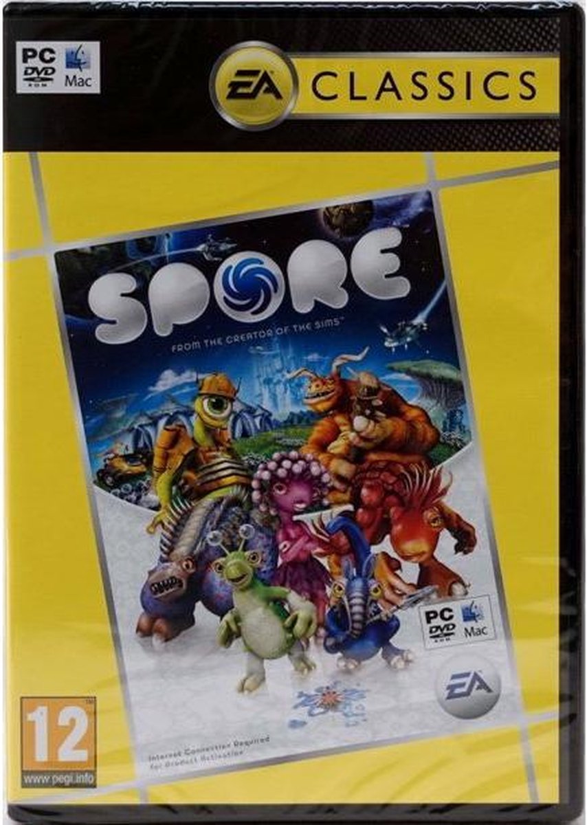 In beweging Ik heb een Engelse les pindas Spore - Classics Edition - PC/MAC | Games | bol.com