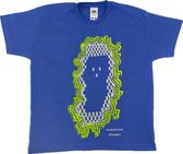Anha'Lore Designs - Spookje - Kinder t-shirt - Koningsblauw - 5/6j (116)