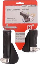 Handvatpaar MF1 kraton / aluminium 130+87 mm -