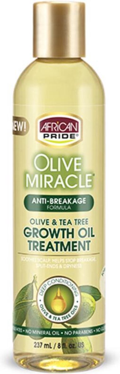 African Pride Olive Miracle Growth Oil 355 ml