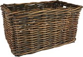 rotan fietsmand new looxs brisbane large 39 liter 46 x 33 x 26 cm - bruin