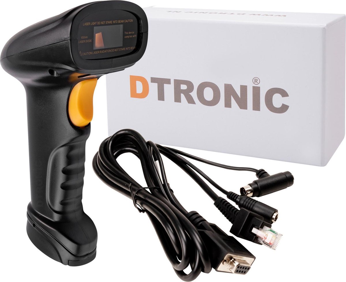 Detepo Barcode Scanner - Sans fil avec Bluetooth ou USB - Scanner