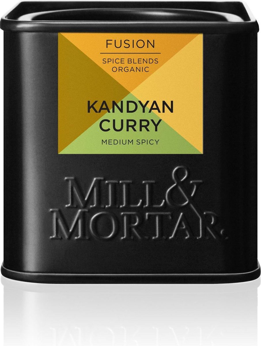 Goedkoopste Mill & Mortar - Bio kruidenmix - Kandyan Curry - Milde, verfijnde curry