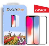 Iphone 12 PRO MAX screenprotector - Iphone 12 PRO MAX screen protector glas - 2-PACK 9D