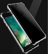 Ceezs Shockproof TPU hoesje met camera protectie geschikt voor Apple iPhone 8 Plus - transparant