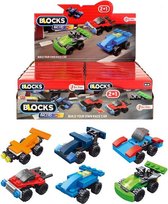 Toi Toys Bouw je eigen racewagen (1 stuk) assorti