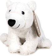 Eco Buddies knuffel - ijsbeer knuffel - Recicled plush toy - 20cm