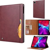 Voor iPad Pro 11 (2020) Kneed Huidtextuur Horizontale Flip Leren Case met Fotolijst & Houder & Kaartsleuven & Portemonnee (Wijnrood)