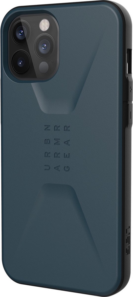 UAG Civilian Apple iPhone 12 Pro Max Backcover hoesje - Mallard Blue