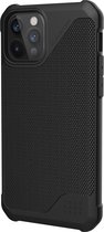 UAG Metropolis LT Apple iPhone 12 - 12 Pro Backcover hoesje - Kevlar Black