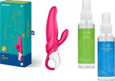 Satisfyer Vibes Mr. Rabbit Vibrator incl Pleasure Glide Glijmiddel & Toycleaner