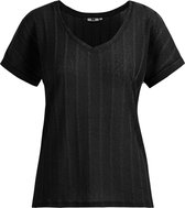 WE Fashion Dames top met opengewerkt structuur