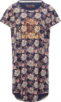 Charlie Choe slaapjurk dames - blauw - E39128-38 - maat M