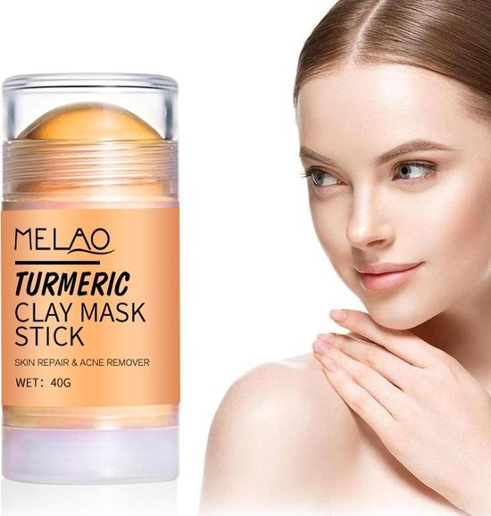 Curcuma Masque Stick - Melao - produit de soin de la peau - masque visage -  naturel -... | bol