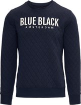 Blue Black Amsterdam Heren Trui Mathijs 3.0 Blauw Maat S