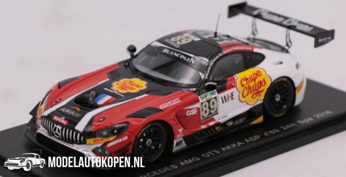 Mercedes AMG GT3 AKKA ASP #89 24H Spa 2016 (Rood/Wit/Zwart