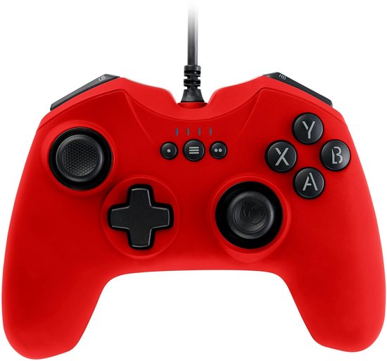 Nacon GC-100XF Wired Gaming Controller - PC - Rood