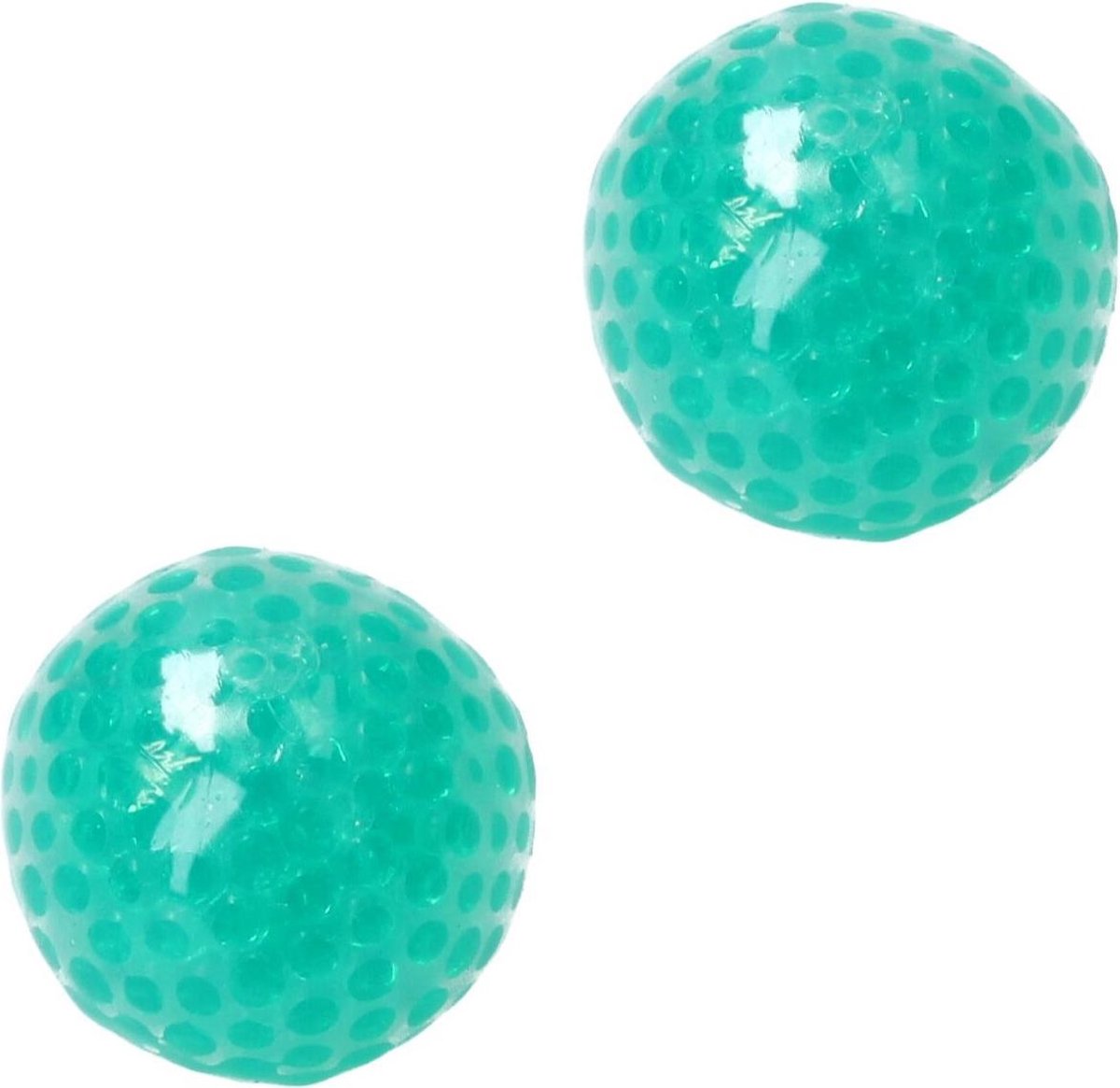 Banzaa Anti stressbal Mesh 7cm ‒ NEW Extra Dikke Ballon ‒ Set 2 Stuks Groen