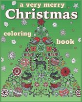 A very merry christmas coloring book