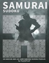Samurai Sudoku Puzzle Books 1 - Medium And Hard