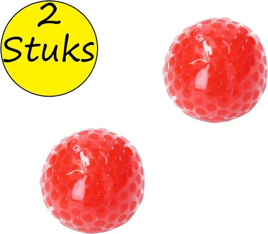 Lot de 3 Balles Anti-Stress 7cm Multicolore