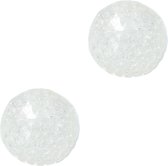 Banzaa anti-stress Orbeez Mesh 7cm ‒ NOUVEAU Ballon Extra Épais ‒ Set 2 Pièces Transparent