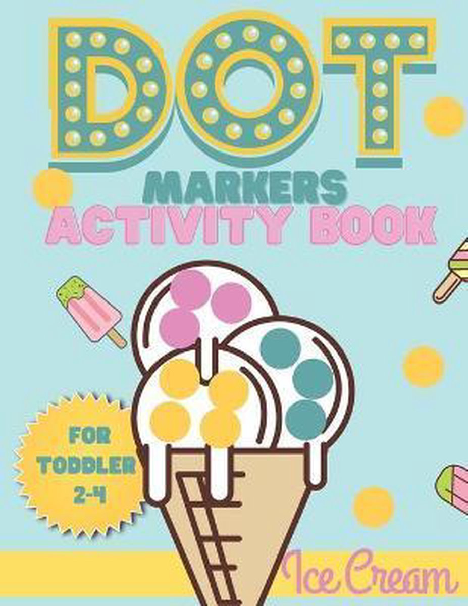 Dot Markers Activity Book for Toddlers Ages 2-4