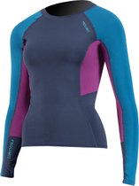 Prolimit Pure Girl L/ S Rashguard Surf Shirt - Taille 140 - Femme - marine/bleu foncé/rose