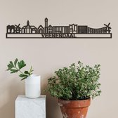 Skyline Veenendaal zwart mdf (hout) - 60cm - City Shapes wanddecoratie