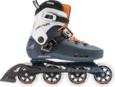 Rollerblade Maxxum Edge 90  Inlineskates - Maat 42.5 - Mannen - grijs/wit/oranje