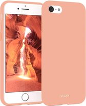 IYUPP Siliconen cover geschikt voor Apple iPhone 7 / 8 / SE 2020 / SE 2022 Hoesje Roze