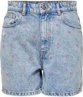 Onlbay Life Hw Mom Lb Emn Dnm Short 15227042 Light Blue Denim