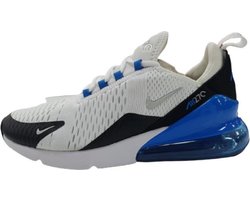 Nike Air Max 270 sneakers wit/blauw/zwart maat 43 | bol.com
