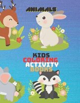 Kids coloring activity books Animals