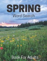 Seasonal Word Search Puzzles Book- Spring Word Search Book For Adults