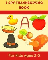 I Spy Thanksgiving Book for Kids Ages 2-5