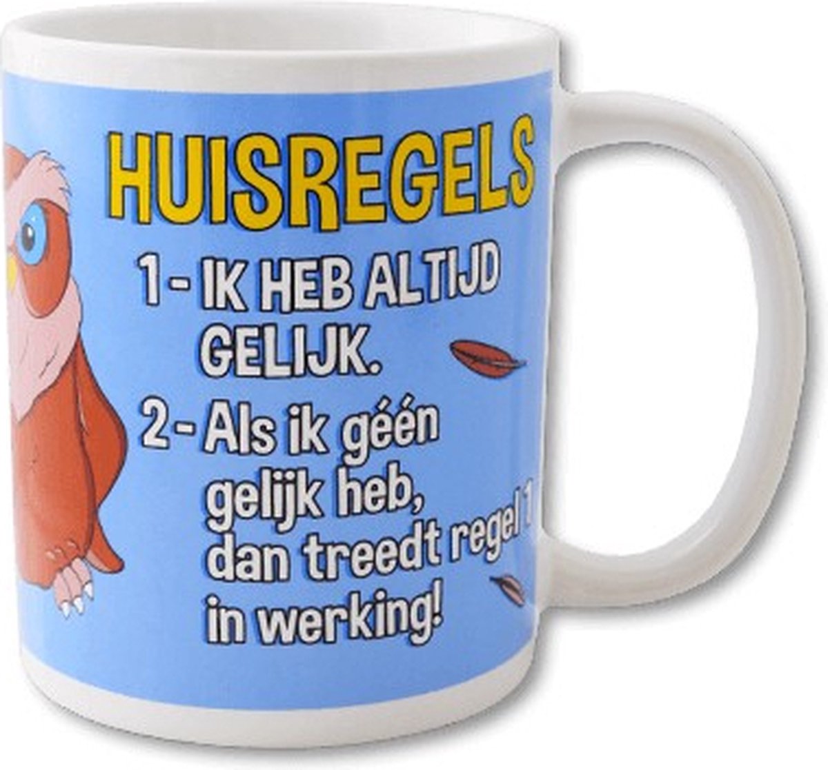 Paper Dreams - Funny Mug | Huisregels