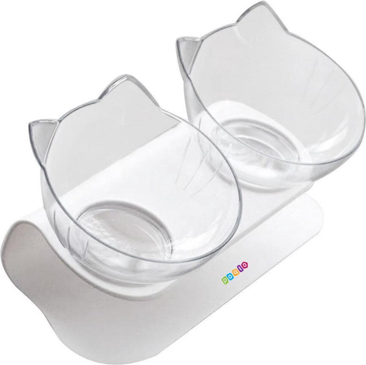 LucyBalu® CIRCLE voermat voor katten | mat voor water- & voerbak | siliconen mat als antislipmat voor kattenbak | voedingsmat kat | voedingsmat kat | rond | antraciet