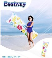 Bestway Air Mattress Ice Cream Multicolore 183 X 69 Cm