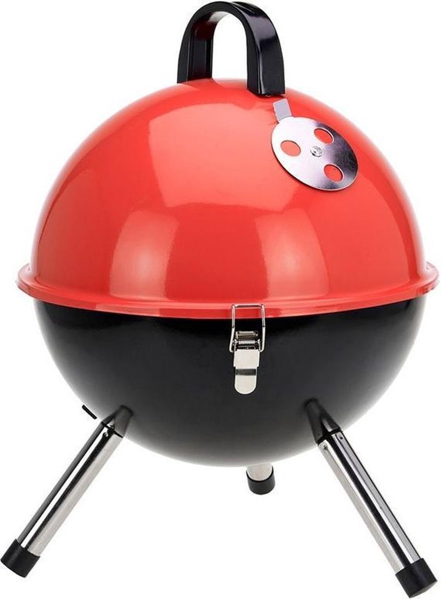 BBQ Kogel Barbecue - rood - Ø 32cm