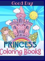 Princess Coloring Book for Girls: Have fun with your Daughter with this gift