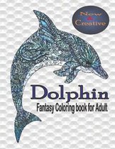 Dolphin Fantasy Coloring Book For Adult