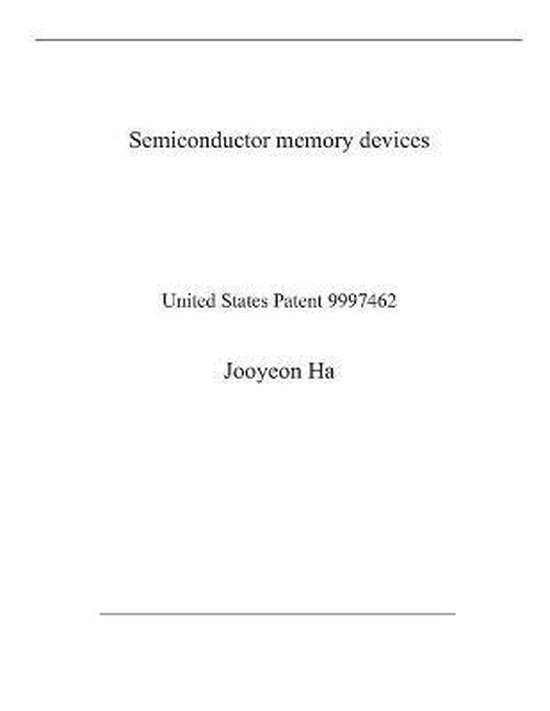 Semiconductor memory devices, Jooyeon Ha 9798573920061 Boeken