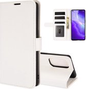 Oppo Find X3 Lite hoesje, MobyDefend Wallet Book Case (Sluiting Achterkant), Wit | GSM Hoesje / Telefoonhoesje Geschikt Voor: Oppo Find X3 Lite