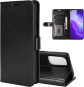 Oppo Find X3 Lite hoesje - MobyDefend Wallet Book Case (Sluiting Achterkant) - Zwart - GSM Hoesje - Telefoonhoesje Geschikt Voor: Oppo Find X3 Lite